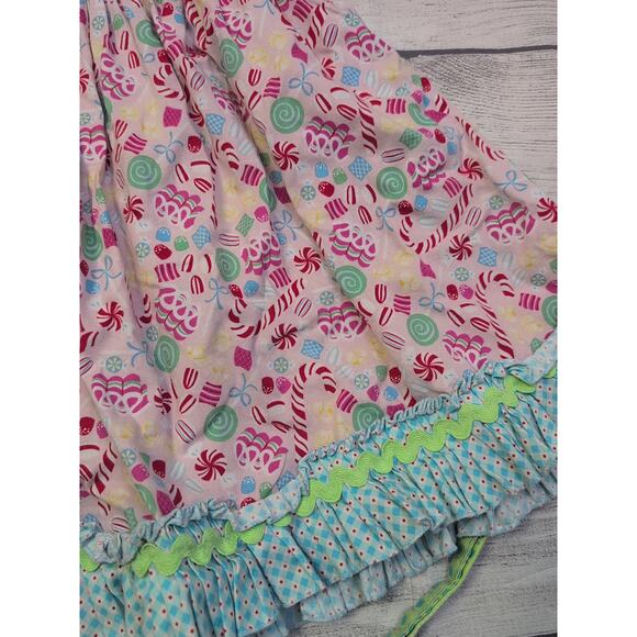 6 Matilda Jane Platinum Peppermint Raglan Dress - Picture 3 of 6